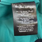 For Love & Lemons ‎ Velvet Ruched Mini Dress in Green Size Extra Small Photo 4