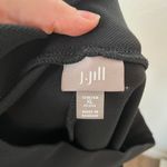J.Jill petite black knit ankle snap pull on pants size XL Photo 9