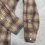 Pendleton Shirt Womens Large Plaid Wool Western Ranch Pearl Snap 70s Vintage Photo 3