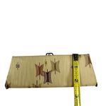 Vtg 1960’s Cat Eye Glass Case Only Retro Mid Century Gold Kiss Latch. Tan Photo 9