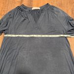 NWOT LAKE Long Nightgown Blue Long Sleeve V Neck Casual Size XS DreamModal Photo 6