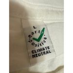 Earth Positive White Cotton Crewneck Short Sleeve Graphic Tee T Photo 4