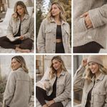 Vuori  Sycamore Shirt Jacket Sherpa Fleece GUC Size Small    F306 Photo 5