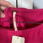 Free People Lillian Short & Blouse Matching Co-ord Set Size XL in beetroot pink Photo 4
