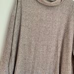 Dylan Tan Cowl Neck Sweater Photo 3