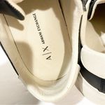 Armani Exchange Women’s‎ Size 7 Black Leather Lace Photo 4