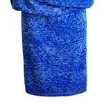 Alice + Olivia  Linen Burnout‎ Drape Neck Sleeveless Mini Blue dress size S Photo 3