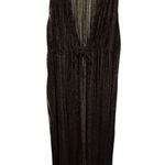 Beach Bunny Free People Black Long Swim Cover-Up Dress Photo 0