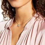 Kendra Scott Lillia Butterfly Dichroic Glass Necklace Photo 6