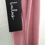 Lulus  blush pink s modal blend midi slip tie back strappy dress slinky sexy Photo 4