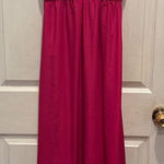 Old Navy Pink Orange Colorblock Halter Maxi Dress Women Size L Resortwear Photo 0