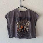 SheIn gray multicolored motivation motorcycle muscle sleeveless tee Photo 1