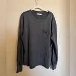 Free People  We The Free Fade Into You Tee Size Medium NWT Washed Black Photo 1