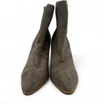 Oasis Society Grey Beige Sock Ankle Booties Boots Size 9 Gray Photo 4