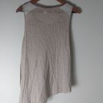Mystree  Ecru Long relaxed Tank L Photo 1