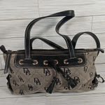 Dooney & Bourke Dooney n Bourke vintage shoulder canvas leather purse black Photo 0