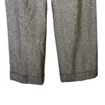 Ann Taylor Vintage Wool Dress Pants Womens 8 Beige Wide Leg Tweed Lined Career Photo 3