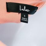 Lulus Drinks On Me Mauve Pink Sleeveless Pleated Bodycon Mini Dress Small Photo 7