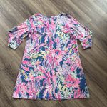 Lilly Pulitzer  Pink and Blue Floral Dress Photo 2