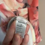 Papaya Floral Pleated Dress Photo 5