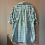 Columbia PFG Plaid Button-Down Shirt Short Sleeve Men’s Large Fishing Omni-Shade Photo 2