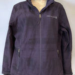 Free Country  Women's Size Large Purple Black Super Softshell Insulated Jacket Photo 0