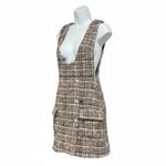 English Factory Tweed Pinafore Dress Size M Photo 6