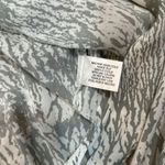 Betro Simone  Gray White Summer Beach Rayon Romper Women Size Medium Photo 8