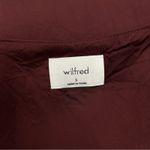 ARITZIA WILFRED Mini Dress Womens Size 0 Drop Waist Satin Fairy Coquette Holiday Brown Photo 7