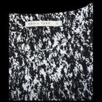 Nadia Tarr Skirt Top 2 piece SET Bodycon High Waisted Crop Splatter Print Small Black Photo 6