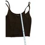 Urban Outfitters  Black Ribbed Crop Top Sz M Photo 4