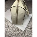 Kate Spade  Ivory Bowler Box Handbag Polka Dot Top Handle Bag​​ Photo 6