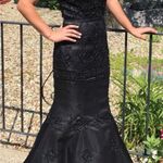 Elegant Black Prom Dress Size 0 Photo 2