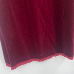 Majestic Vtg 60s  Velvet Pencil Skirt Sz 00 Burgundy Vamp Old Money Holiday Retro Photo 2