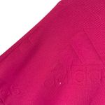 Adidas Pink magenta logo print half zip sweatshirt sweater long sleeve top Photo 8