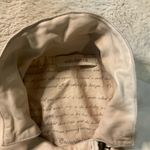 Sundance Jacket Womens Medium Lambskin Leather Linen Cream Zipper Moto Soft Photo 4