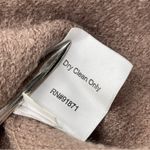 Norm Thompson Women’s XL 100% Wool Sweater Collared Knit Brown Lightweight Photo 7