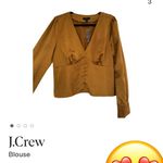 J.Crew top • v neck • dressy blouse • dress shirt • evening wear Photo 6
