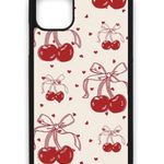 Cherry Coquette Phone case White Photo 0