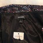 EXPRESS strapless metallic bodycon party dress with side ruching small Eras Tour Photo 4