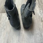 Earth Origins  Tori Gray Suede Ankle Boots Size 8W Photo 4