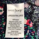 West Loop 2x$18  Size L/XL Floral Pull Elastic Waistband Tie Waist Shorts New Photo 4