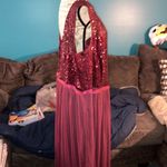 David's Bridal David’s Bridal Lace Dress with Long Mesh Skirt, size 30 Photo 3