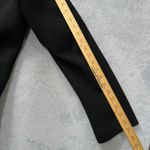 Trina Turk Wool Blend Double Breasted Coat Size 12 Women's Black Peacoat Jacket Photo 8