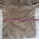 wilson's leather  Light Tan Suede Leather Single Breasted Jacket Western - Large Photo 9
