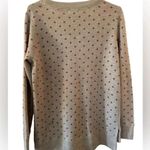 Maison Jules  tan and orange crew neck sweater Photo 1