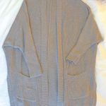 American Eagle Outfitters Tan Sweater Cardigan Photo 0