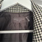 Dress Forum  Oversized Houndstooth Black and White Blazer Photo 4