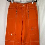 Forever 21  Cargo Pants - Women Size L - Orange Photo 1