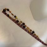 Cookie Lee  Long Gold and Bead Necklace Photo 5